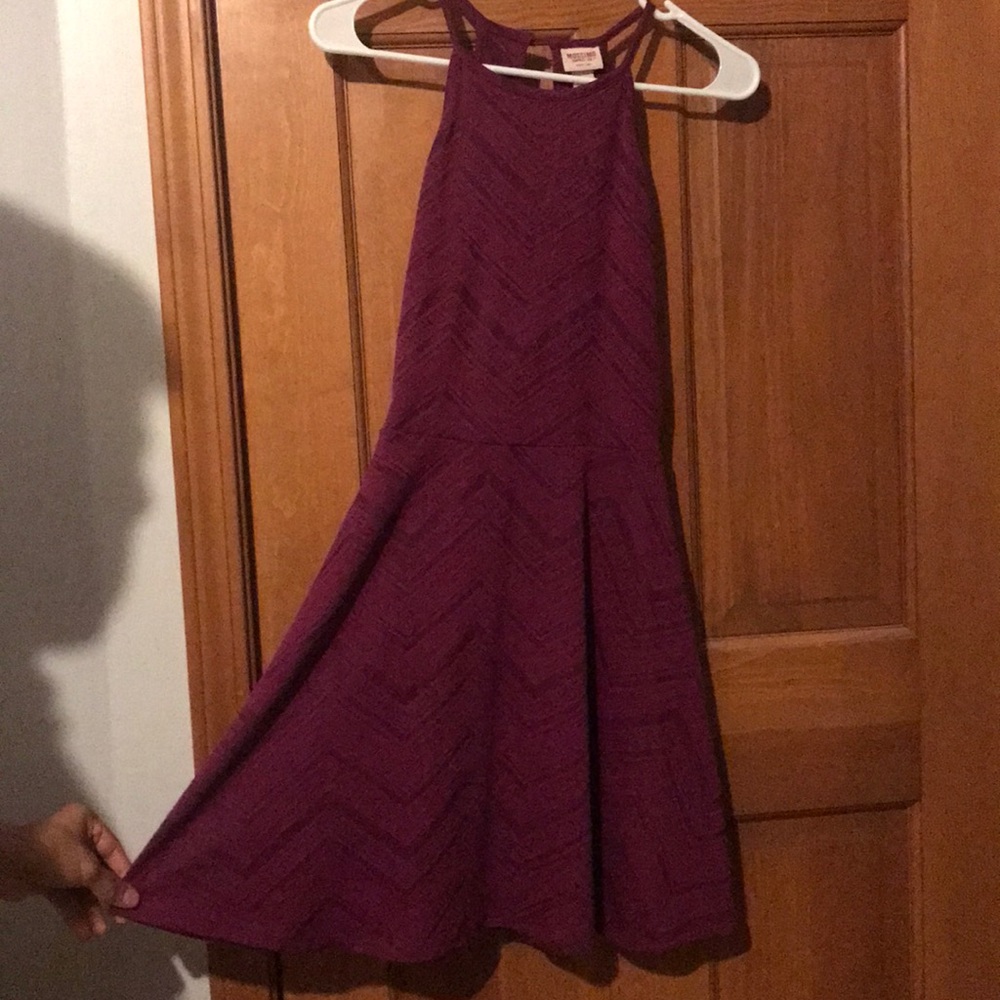 Purple dress